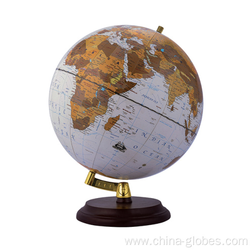 Desk Decoration 32cm World Globe Centerpiece